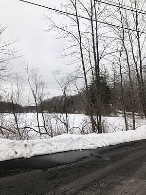 Eastwoods Reservoir in Winter