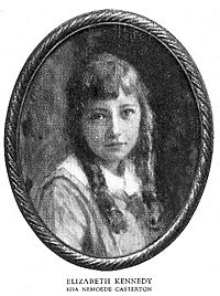Eda Nemoede Casterton - Elizabeth Kennedy - Shown at 1918 Chicago Society of Miniature Painters Exhibition