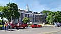 Former city hall during Memorial Day Parade, Dearborn, Michigan