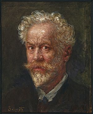 Frantz Seimetz (1858-1934) Self portrait