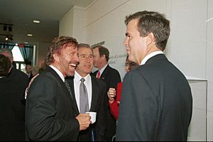 George W. Bush and Chuck Norris