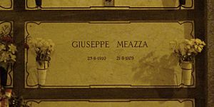 Giuseppe Meazza grave Milan 2015