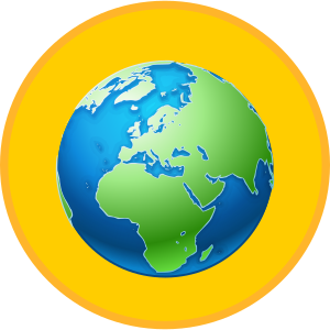 Gold medal world centered