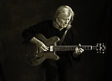 Henry McCullough in the studio in 2008