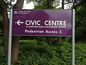Hounslow Civic Centre-sign-2012