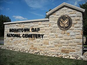 Indiantown Gap National Cemetery Entrance