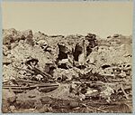 Interior view of Fort Sumter, S.C. showing effects of bombardment LCCN2013651629