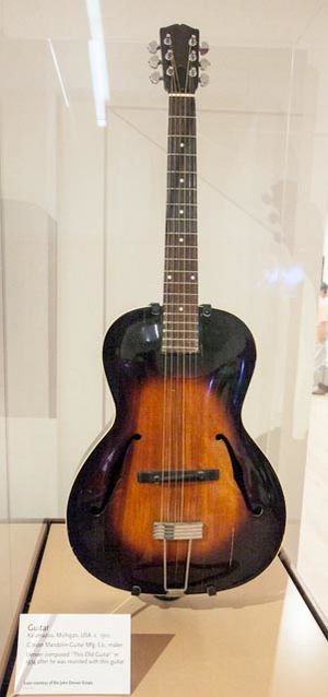 John Denver "This Old Guitar" (1974) - Gibson archtop guitar (c.1910) - MIM PHX
