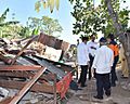 Joko Widodo Lombok Earthquake damage