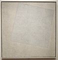 Kazimir Malevich - 'Suprematist Composition- White on White', oil on canvas, 1918, Museum of Modern Art