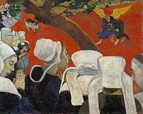 La vision après le sermon (Paul Gauguin)