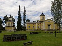Maaninka Lutheran Church in Maaninka, Finland