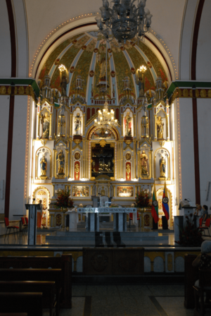 Main Altar of the Buga Basilica