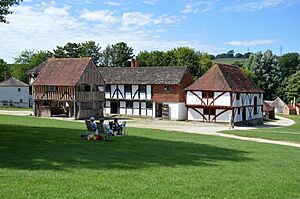 Market square, Weald and Downland Living Museum