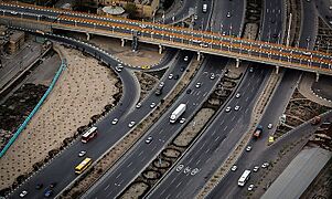 Mashhad entrance at the end of Nouroz holidays 01