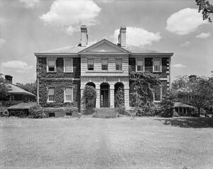 Mount Airy Richmond County Virginia by Frances Benjamin Johnston