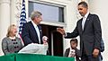 Obama ThanksGiving Turkey Pardon 2009