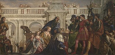 Paolo Veronese - The Family of Darius before Alexander - Google Art Project