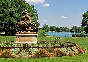 Parc de la Tête d'Or Vue sur le lac7