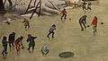 Pieter Brueghel de Jonge - Winterlandschap met vogelval (Brukenthal Museum) (curling crop)