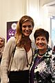 Rachel Hunter and Patsy Reddy