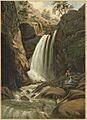 Rainbow Falls, Ute Pass, Colorado (Boston Public Library)