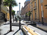 Reggio Calabria-tapis roulant di via Giudecca