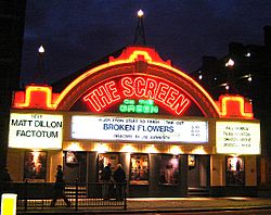 Screen on the green 1