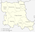 StaraZagora Oblast map