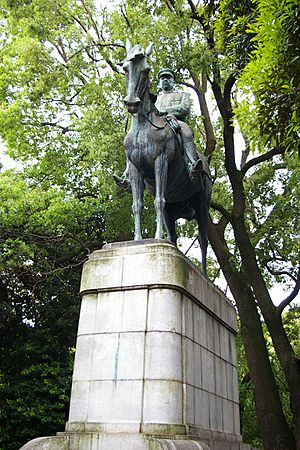 Statue of Iwao Oyama in Kudan, Tokyo