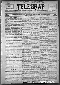 Telegraf 1917-12-08 cover page