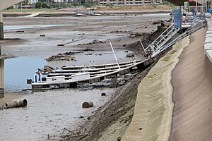 Tempe Town Lake dam breach 2010-07-21