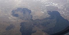 The Cinders lava flow Utah 2020