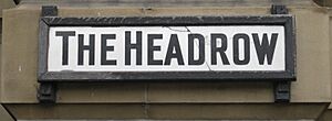 The Headrow sign 7 Sep 2017