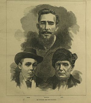 The Survivors from the Cospatrick - ILN 1875