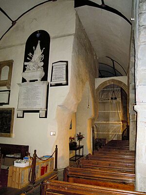 Tower base Holy Trinity Ilfracombe