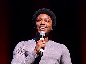 Trevor Noah 2019-02-01 - Josh Johnson (33189794718).jpg