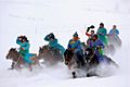 Tuvans Horse riding