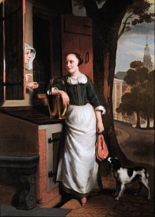 Two chattering housewives, by Nicolaes Maes