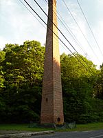 Valley Paper Mill Chimney and Site May 10