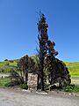 View of the Santa Gertrudis Asistencia Memorial