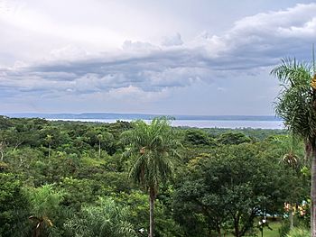 Vista del Lago Ypacaraí desde Sanber