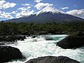 Volcano Osorno and Petrohué waterfalls