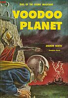Voodoo Planet, by Andrew North - cover - Project Gutenberg eText 18846