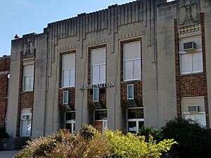 Washington Junior High School, Clinton Iowa