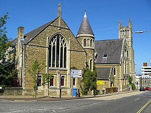 Wesleyan Church Aldershot rear complex