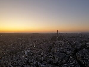 West of Paris seen from Tour Montparnasse - 2019-09-18