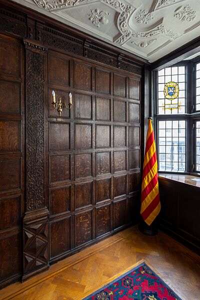 Wood panelling, Prince Henry's Room