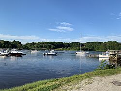 Yarmouth Maine harbour