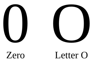 Zero o comparison